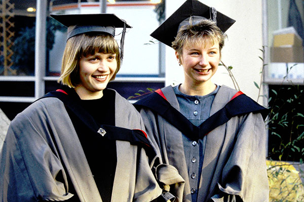 Graduation in the 90s