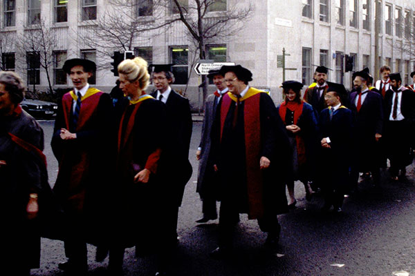 Graduation in the 90s