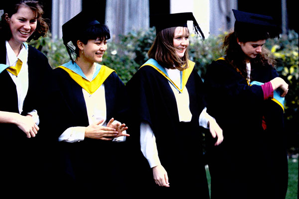 Graduation in the 90s