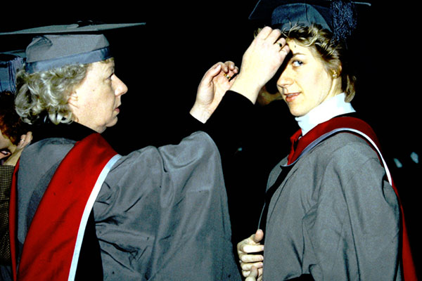 Graduation in the 90s