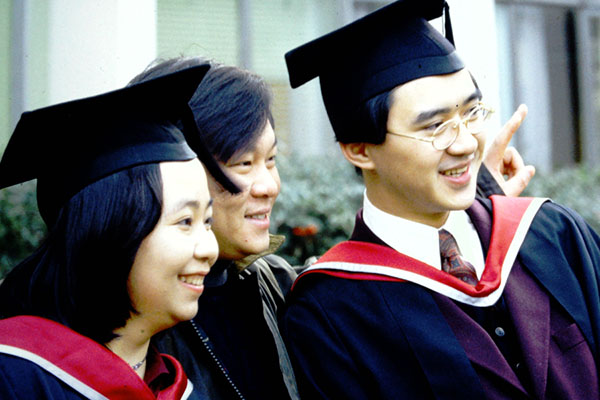 Graduation in the 90s