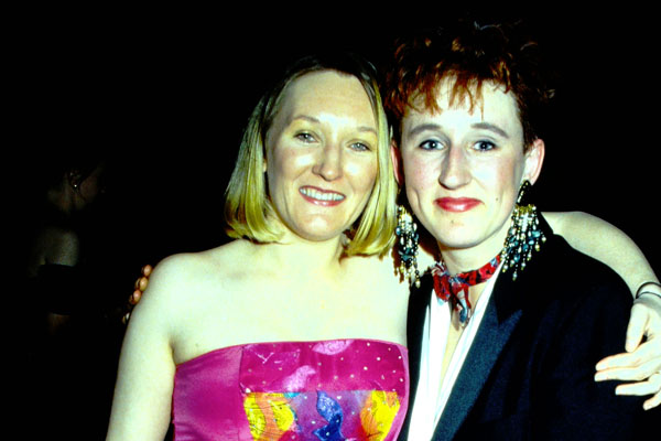 Students in the 90s May Ball