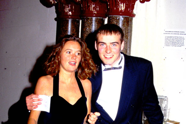 Students in the 90s May Ball