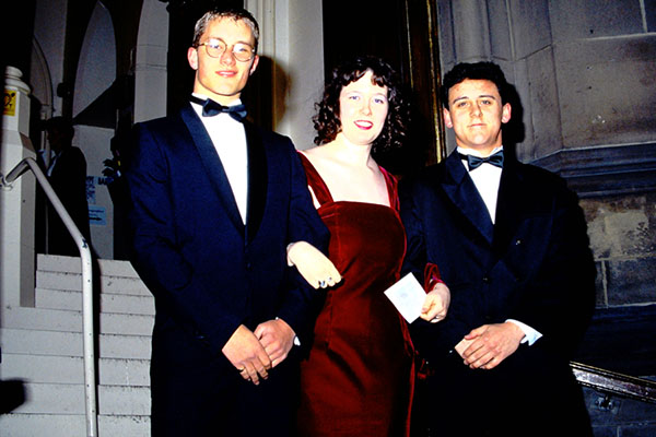 Students in the 90s May Ball