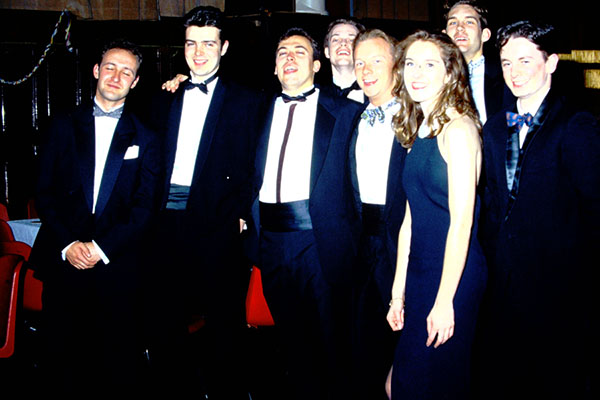 Students in the 90s May Ball