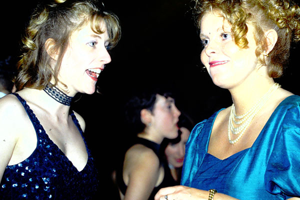 Students in the 90s May Ball