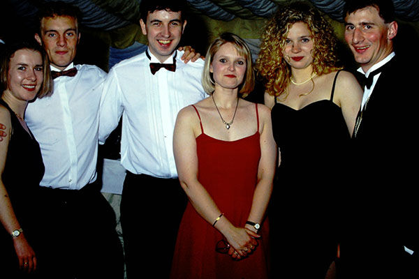 Students in the 90s May Ball