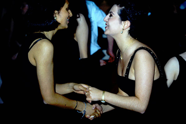 Students in the 90s May Ball