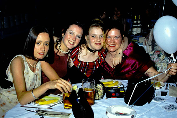 Students in the 90s May Ball