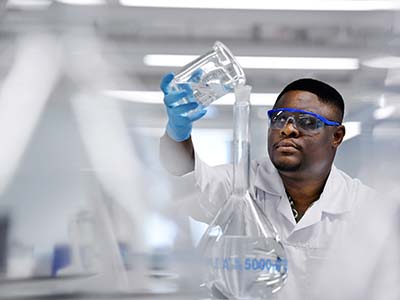 Dr Ojodomo Achadu, from Teesside University, who is leading research on a new solar powered water purification system. Link to Dr Ojodomo Achadu, from Teesside University, who is leading research on a new solar powered water purification system.