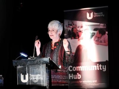 Keynote speaker Dame Julia Unwin DBE . Link to Inaugural conference provides a springboard for community collaboration.