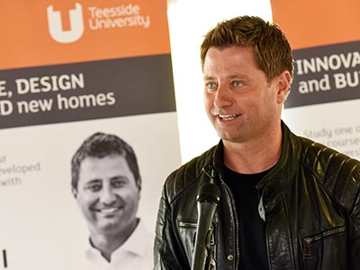 George Clarke. Link to In Conversation in the capital with television architect .