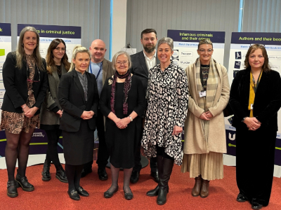 Lady Hale with staff from Teesside University Law School. Link to Lady Hale with staff from Teesside University Law School.