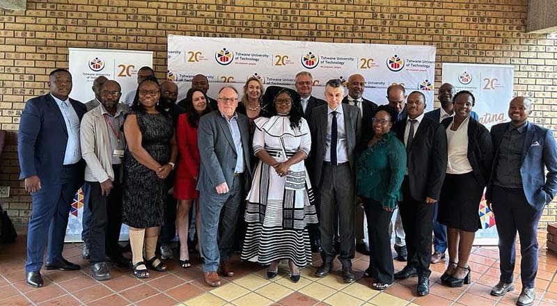 The Teesside Taskforce delegation with their South African partners. Link to The Teesside Taskforce delegation with their South African partners.