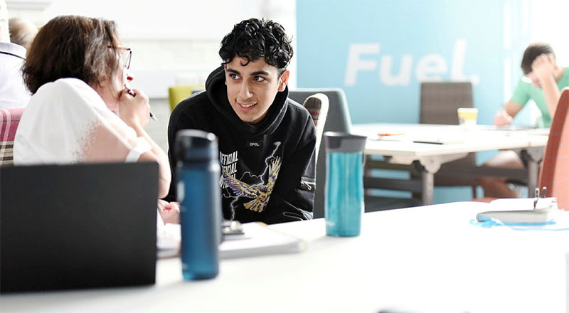 Students at the FUEL Programme