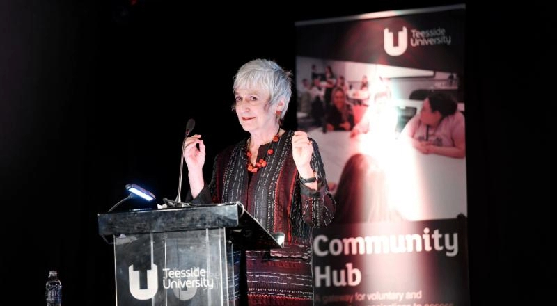 Keynote speaker Dame Julia Unwin DBE . Link to Inaugural conference provides a springboard for community collaboration.