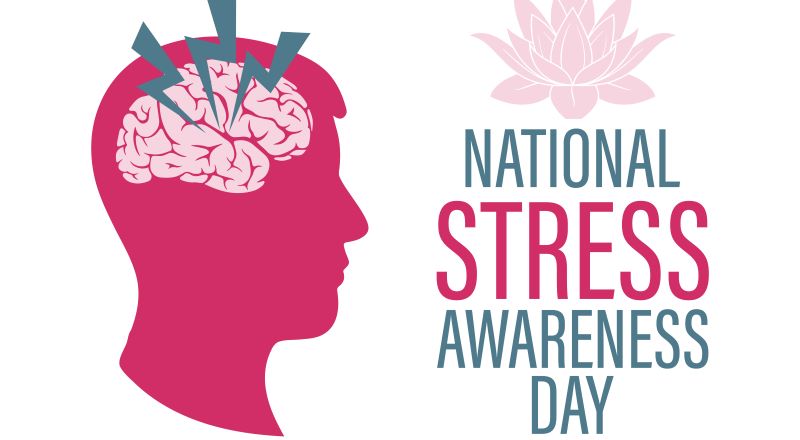 National Stress Awareness Day logo.