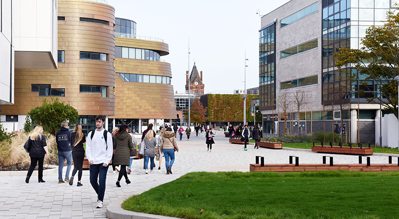 Teesside University campus 