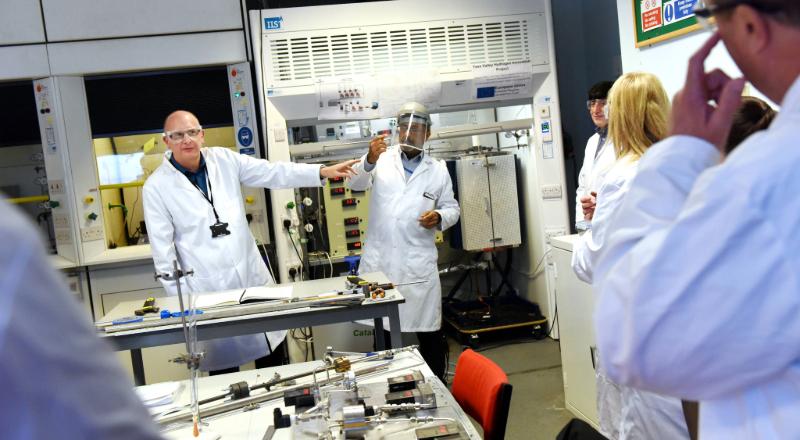 Hydrogen laboratories at Teesside University