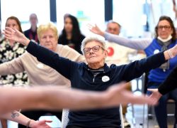 COPD exercise session