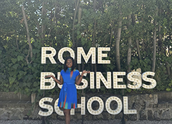 International Management student Bridget Afowa Arhin 