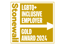 Stonewall LGBTQ+ Inclusive Employer Gold Award 2024