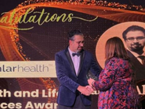 Dr Safwan Akram was honoured at the Asian Business Connexions Awards 2023