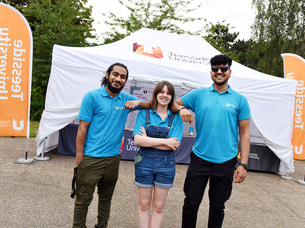 Teesside University Ambassadors at Middlesbrough Mela