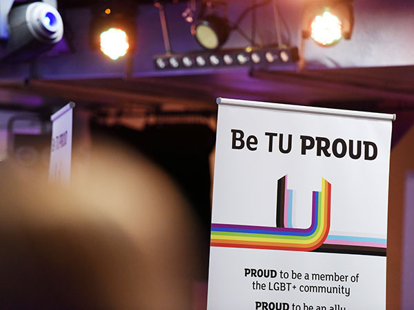 TU Proud Pride event