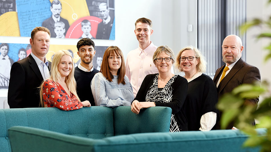 Staff discussion at TU Supporting Minority Ethnic Business Event