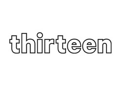 Thirteen logo