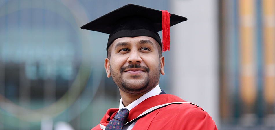 Scholarships and awards Students with scholarship in her graduation day